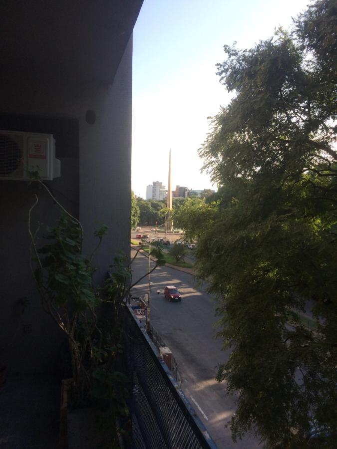 habitación privada apartamento Obelisco Montevideu Exterior foto